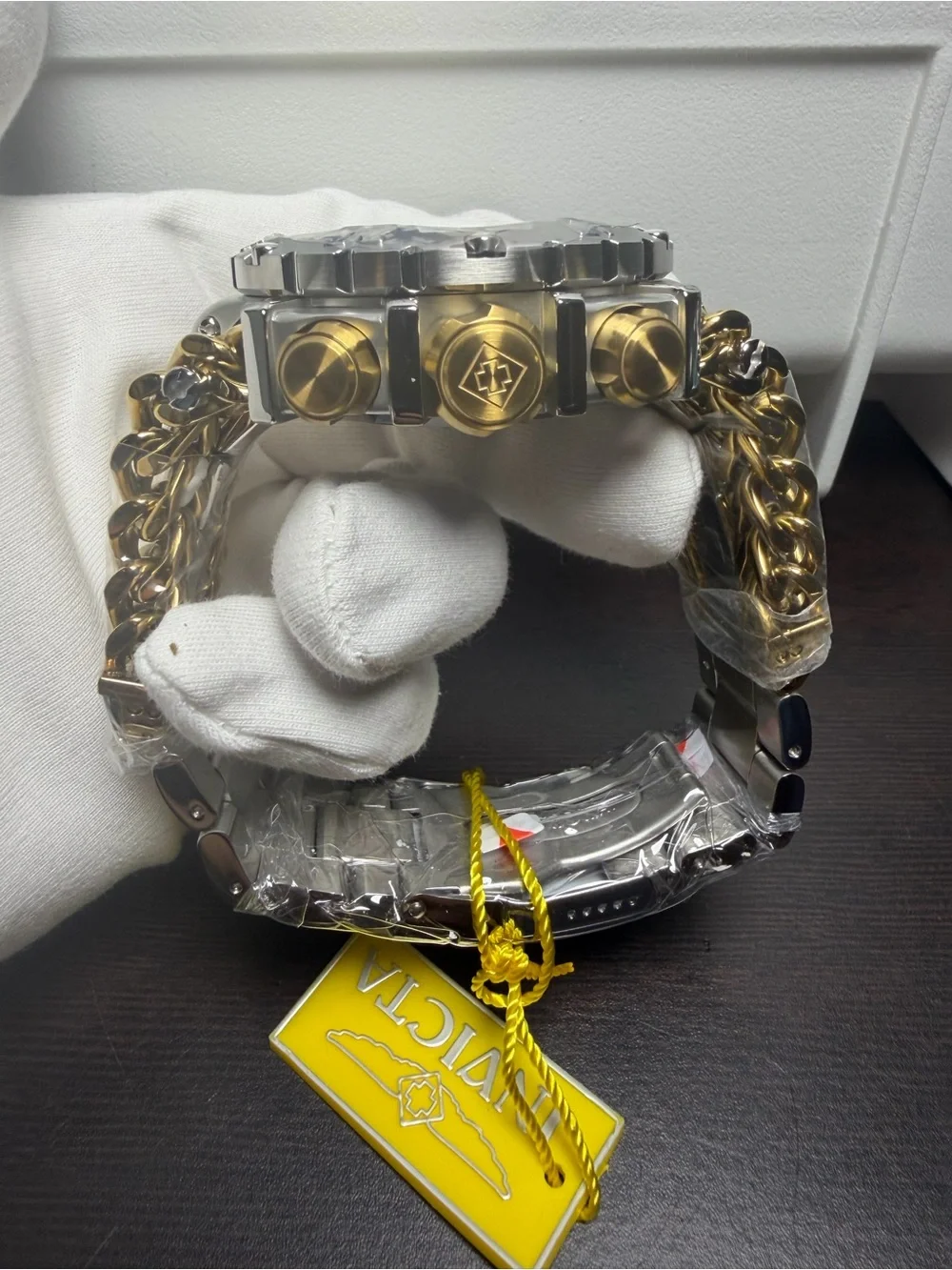 Invicta Gladiator Men's Watch - 58.3mm, Gold, Steel (48191)